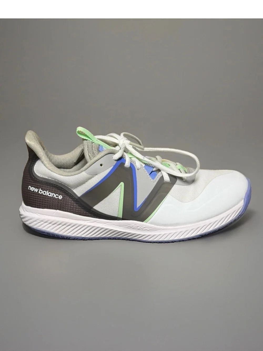 New Balance Women's 796v3 Tennis Shoes White/Grey/Purple/Green Size 10B